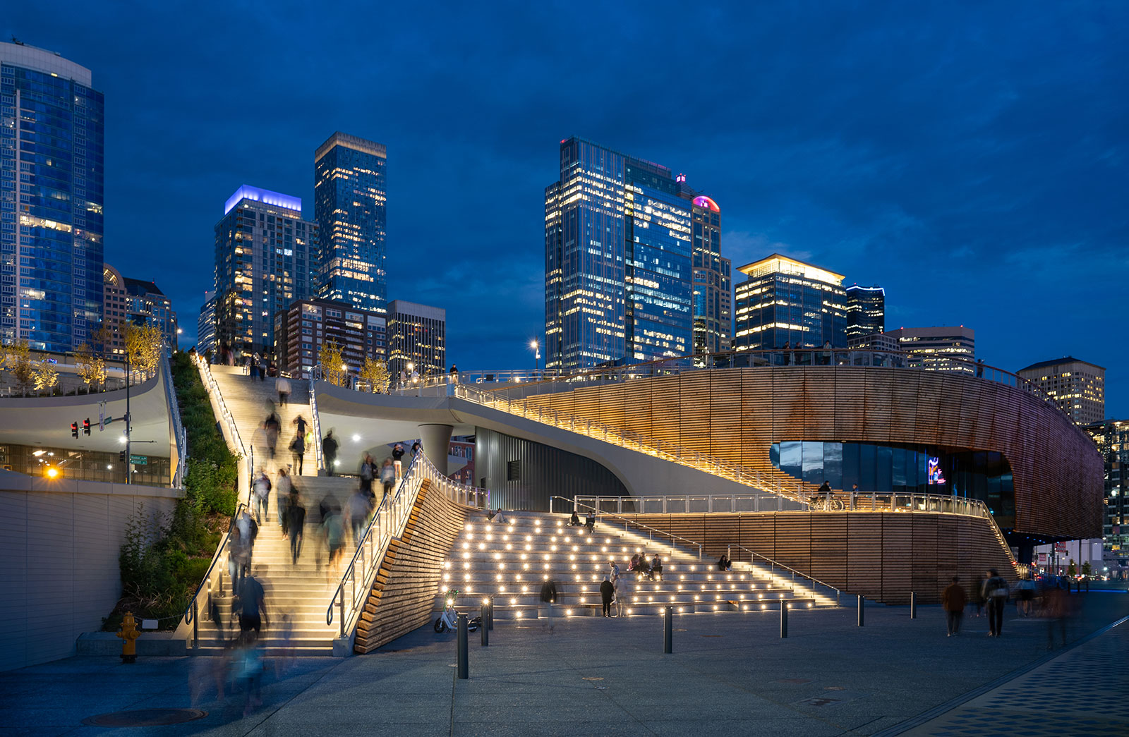 Seattle Waterfront Overlook Walk